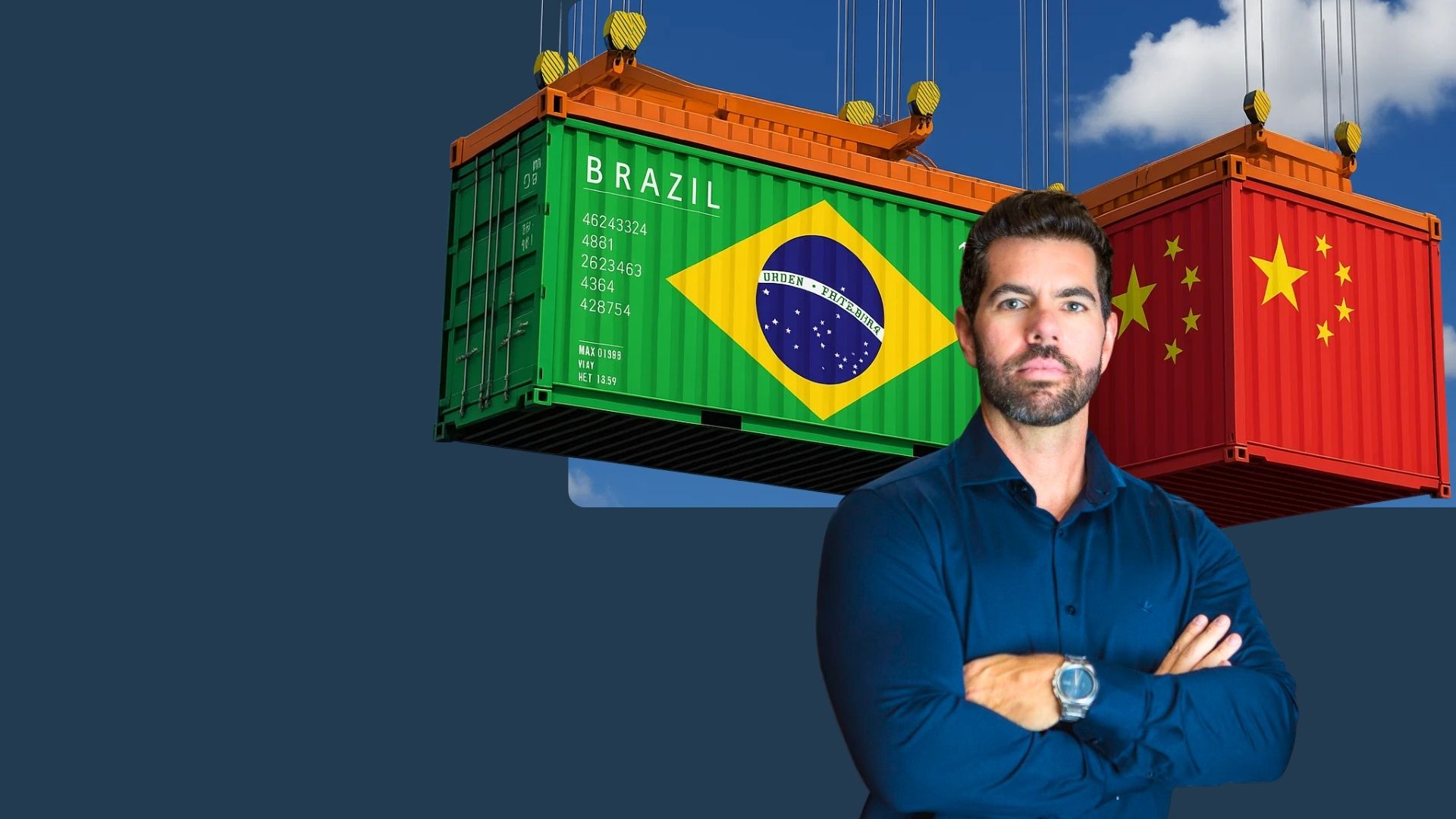 Containers Brasil e China